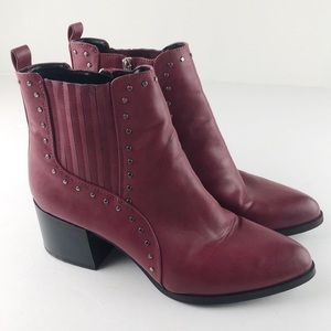 Circus by Sam Edelman Burgundy Heeled Boots
